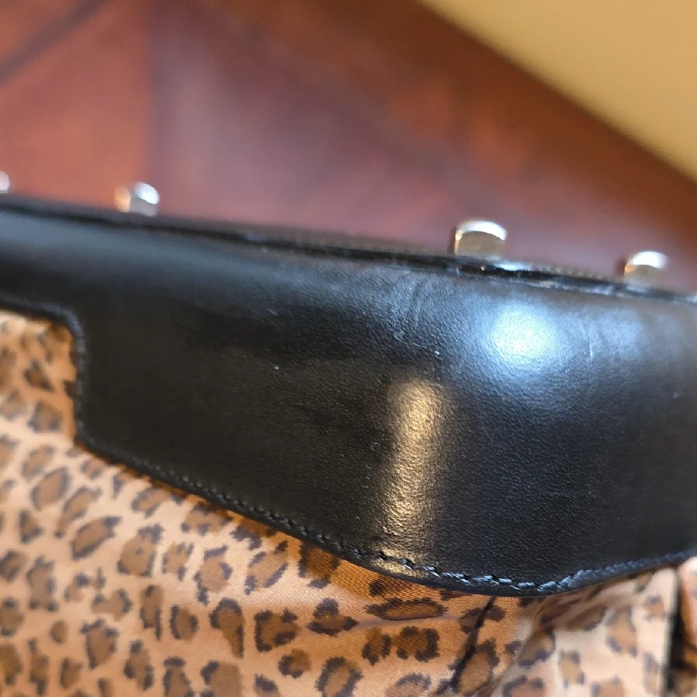 Bottega Veneta Vintage Leopard Print